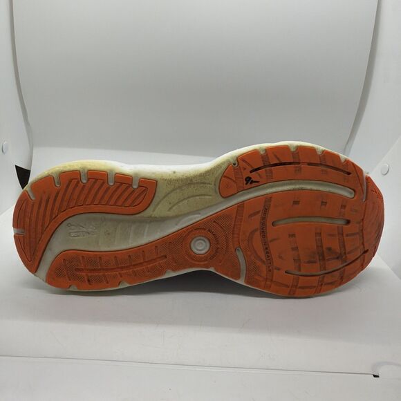 Brooks Glycerin 20 Blue Athletic Running Shoes Sneakers Blue Orange 9.5 D Mens - Picture 6 of 12